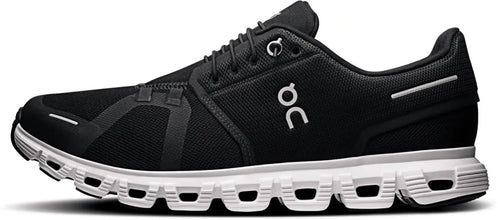 On Cloud 6 Herren Wide Black / White