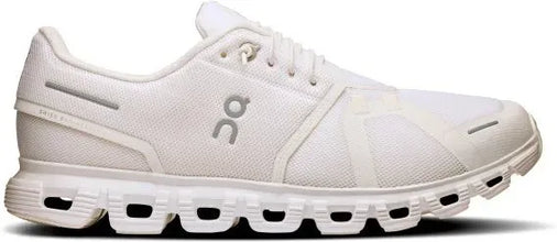 On Cloud 6 Herren Wide White / White