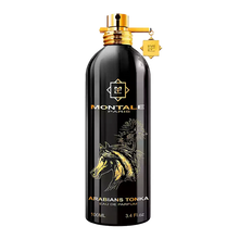 Montale Arabians Tonka Eau de Parfum 100 ml auf schwarzem Hintergrund